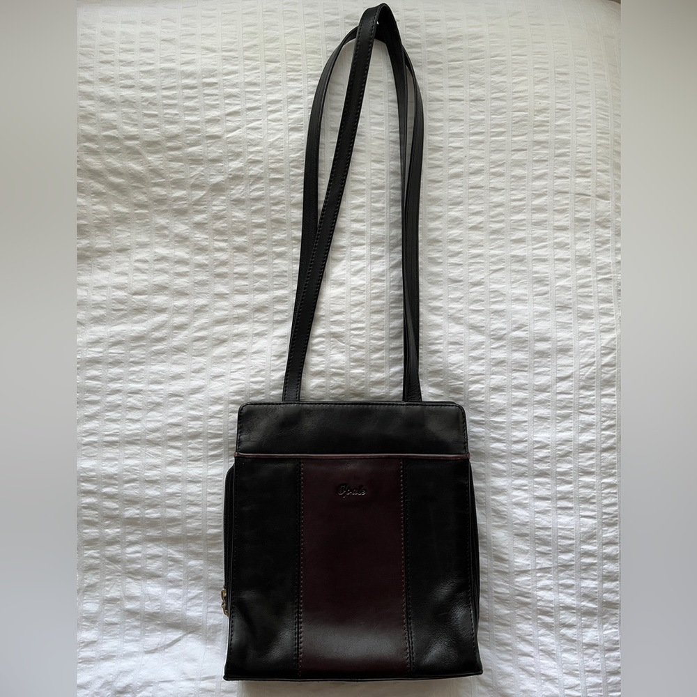 VINTAGE LEATHER SHOULDER BAG
